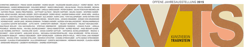Einladung zur OJA- Offene jurierte Jahresausstellung des KVTS 2015